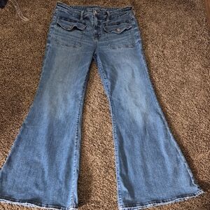 American Eagle Festival Flare Womens Jeans Size 16 Regular